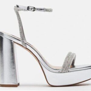 COPY - Steve Madden Lofty Silver Heels